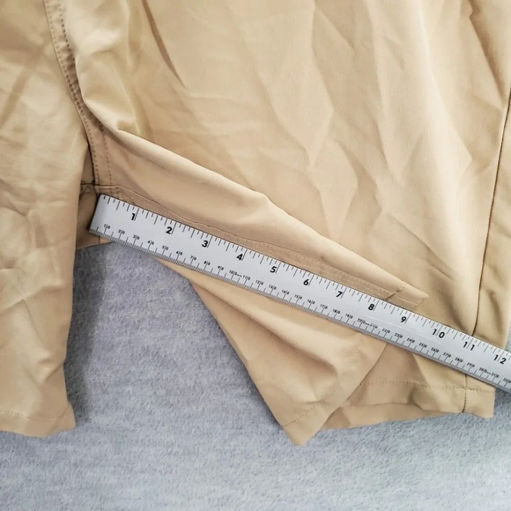 Quiksilver Men Shorts 38 Beige Chino Amphibian Pockets Dry Flight Eco‎ 9